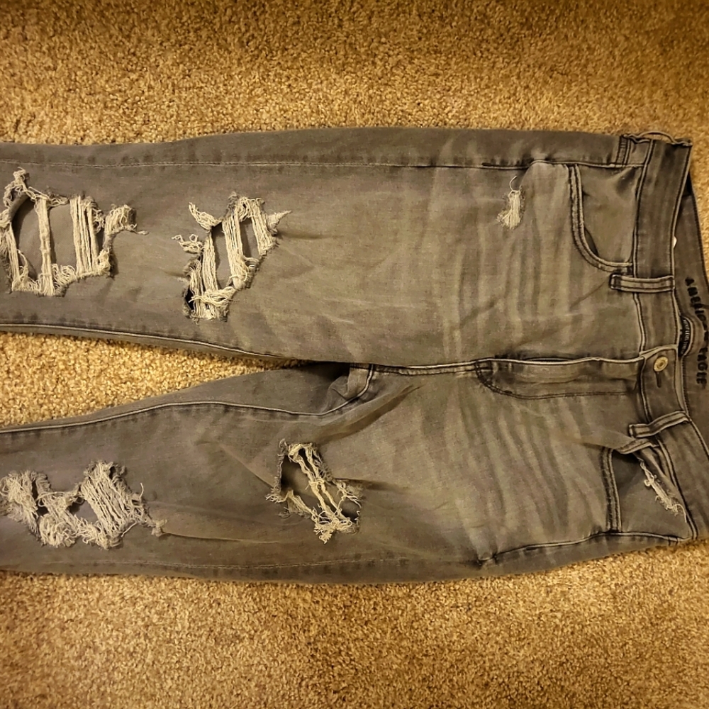 Grey American Eagle jeans